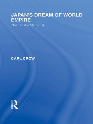cover image of Japan's Dream of World Empire